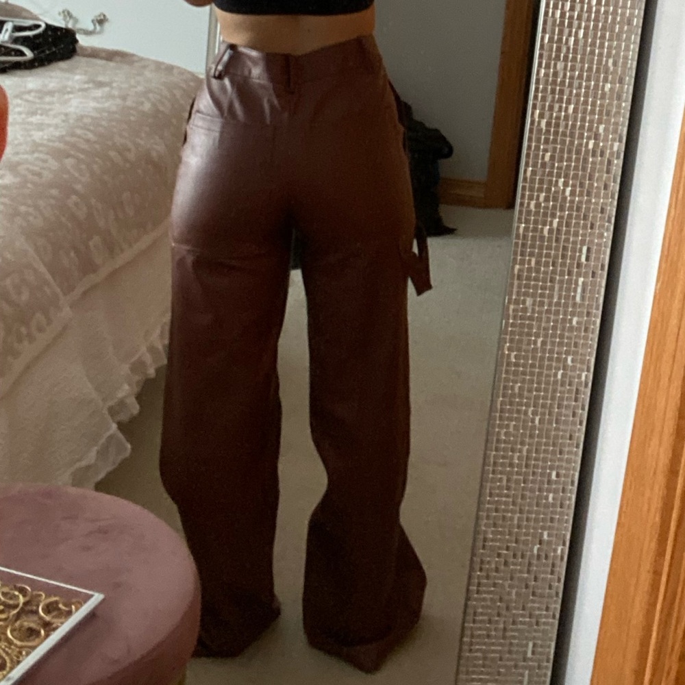 Forever21 leather cargo